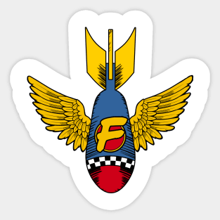 The F Bomb Sticker